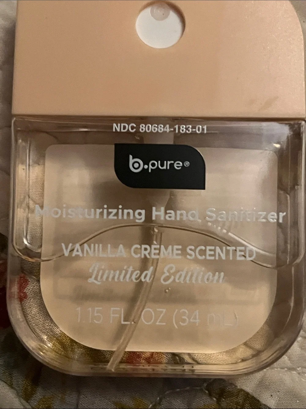 B pure moisturizing hand